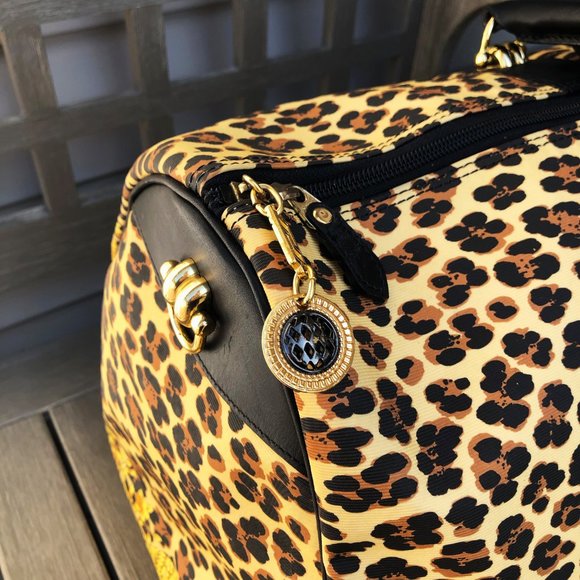 Versace Baroque Cheetah Duffle Bag - Picture 6 of 14
